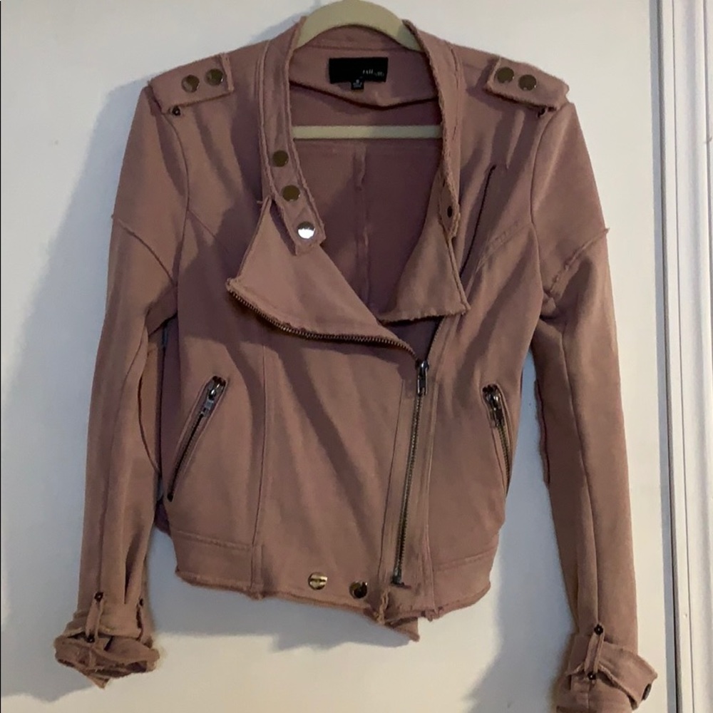 Blush Moto Jacket